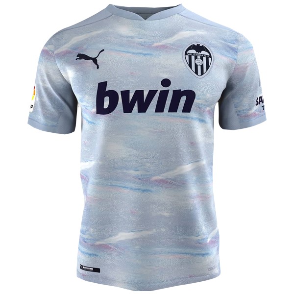 Tailandia Camiseta Valencia 3ª 2020-2021 Azul